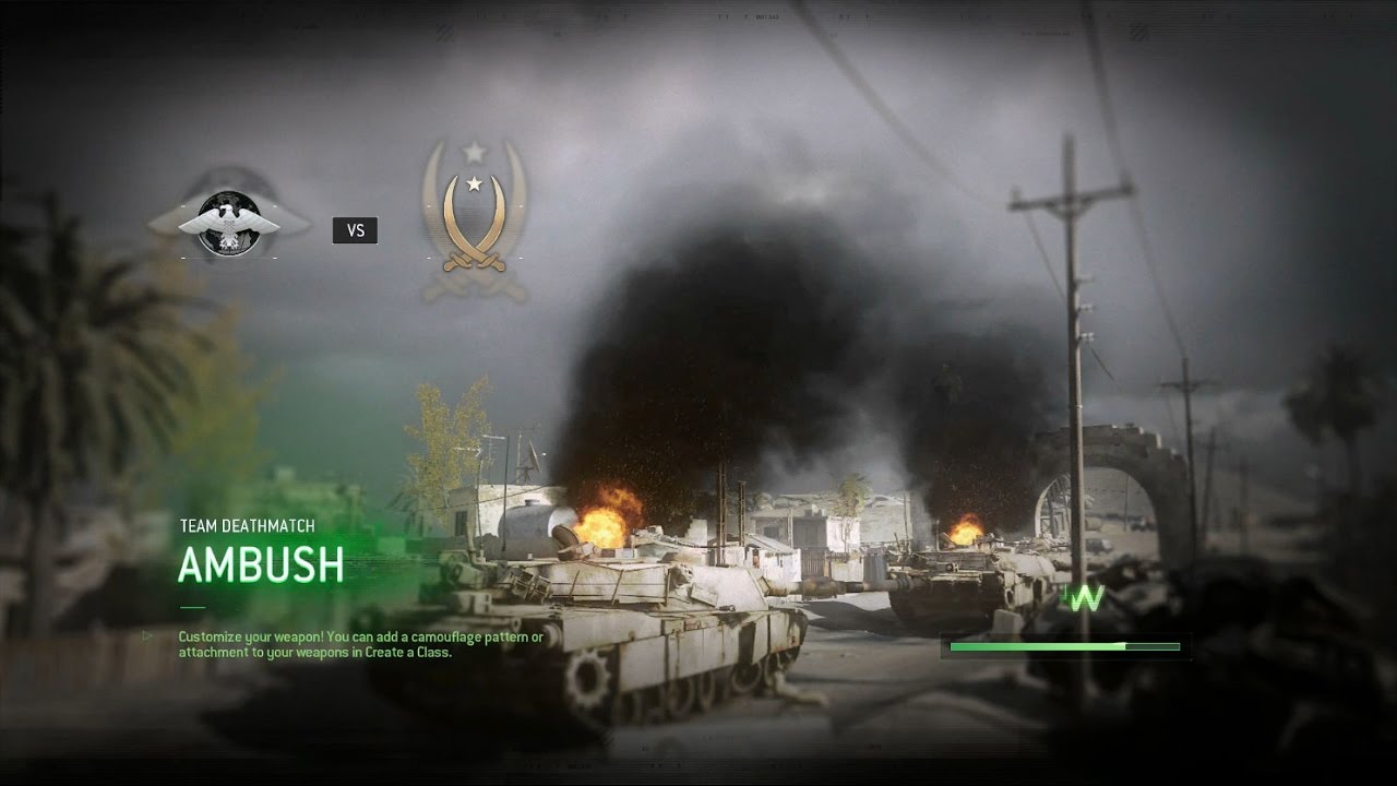 Call Of Duty - Modern Warfare Remastered - Team Deathmatch vs Veteran Bots on Ambush
