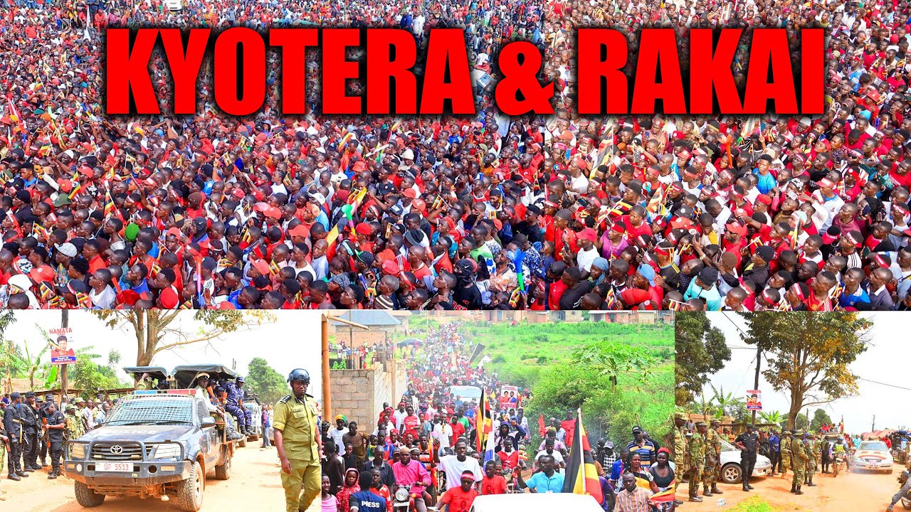 LIVE: H.E. Bobiwine heads to Kyotera & Rakai - Streets already Flooded - Its Massive | Day 77