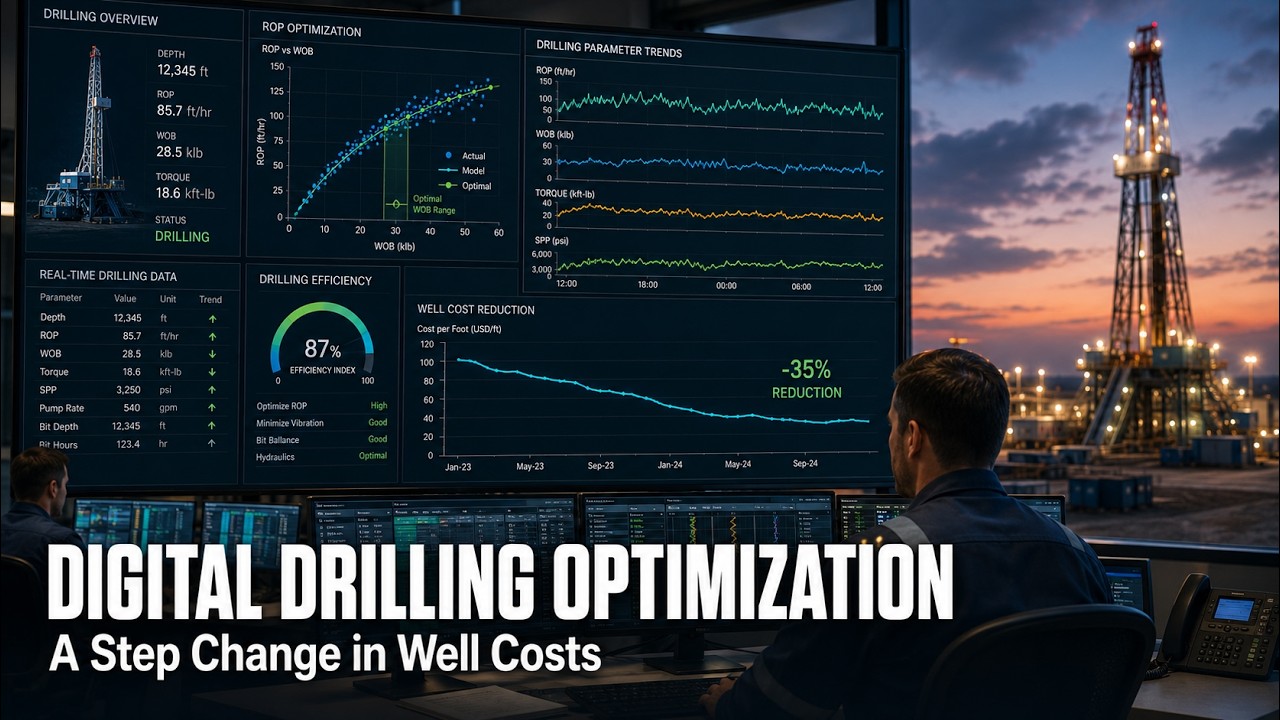 Digital Drilling Optimization Achieving a Step Change in Well Costs