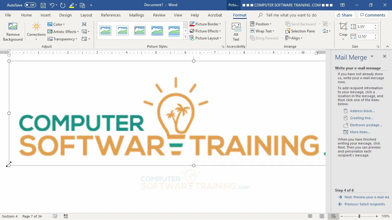 WD-01-37 — Email Mail Merge with Outlook: Personalized Messaging at Scale