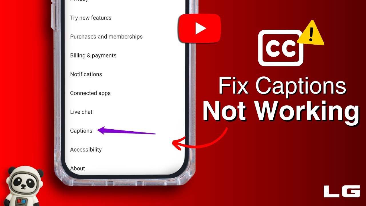 How to Fix YouTube Video Captions Not Working | YT Auto Captions & Subtitles Error 2025
