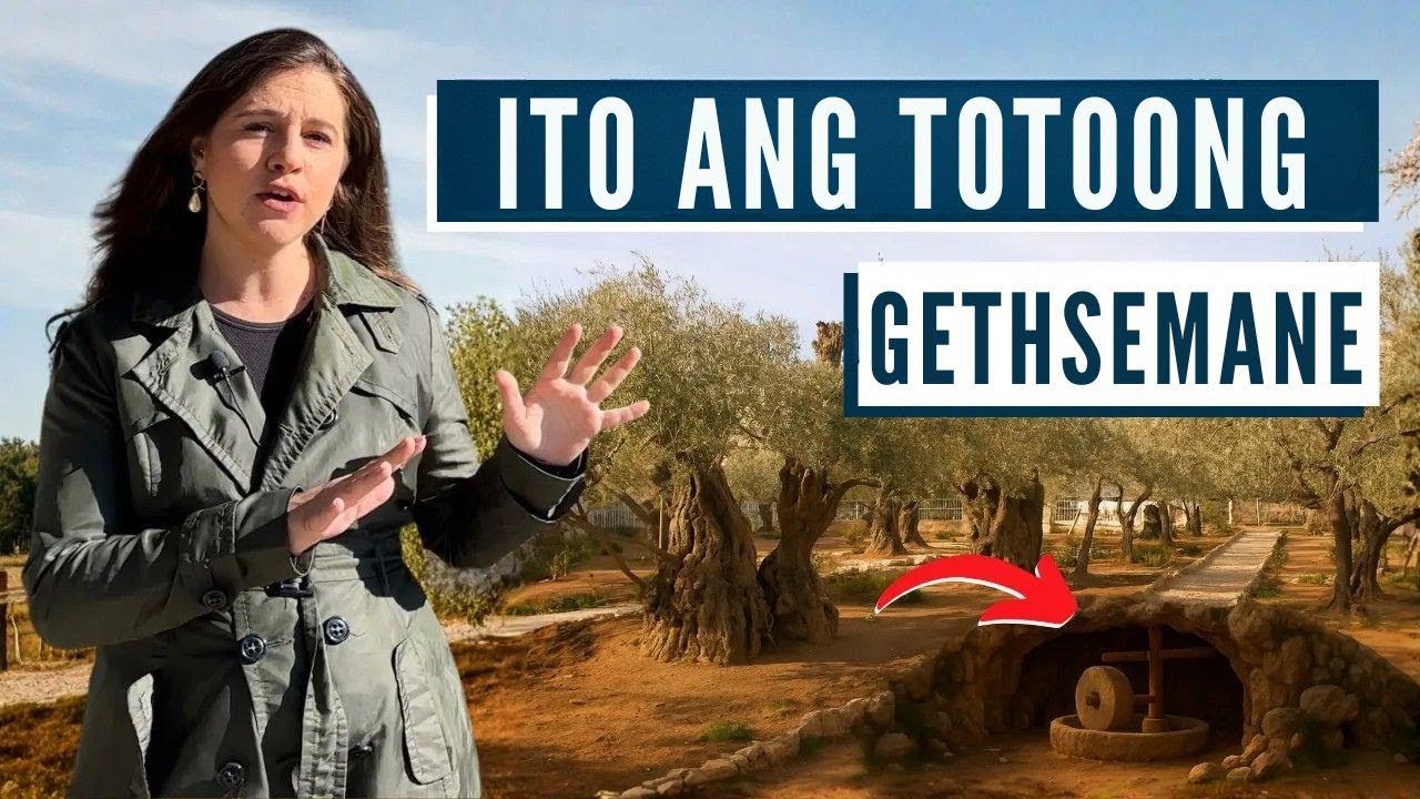 GETSEMANI – KUNG SAAN PINAWISAN NG DUGO SI JESUS! Israel with Aline sa Filipino
