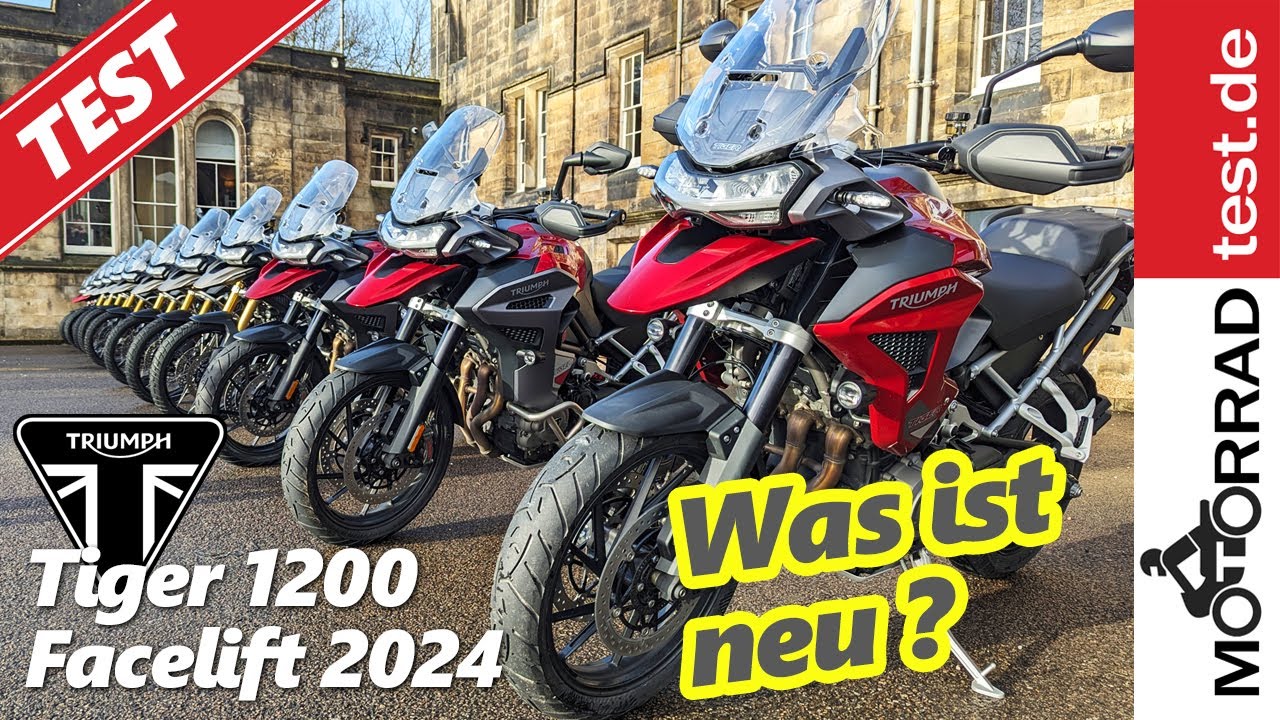 Triumph Tiger 1200 | Test: Was können die neuen 2024er Facelift-Modelle?