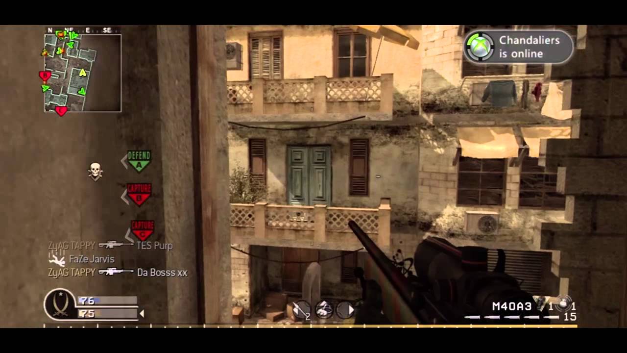 Best cod4 trickshot ever lol