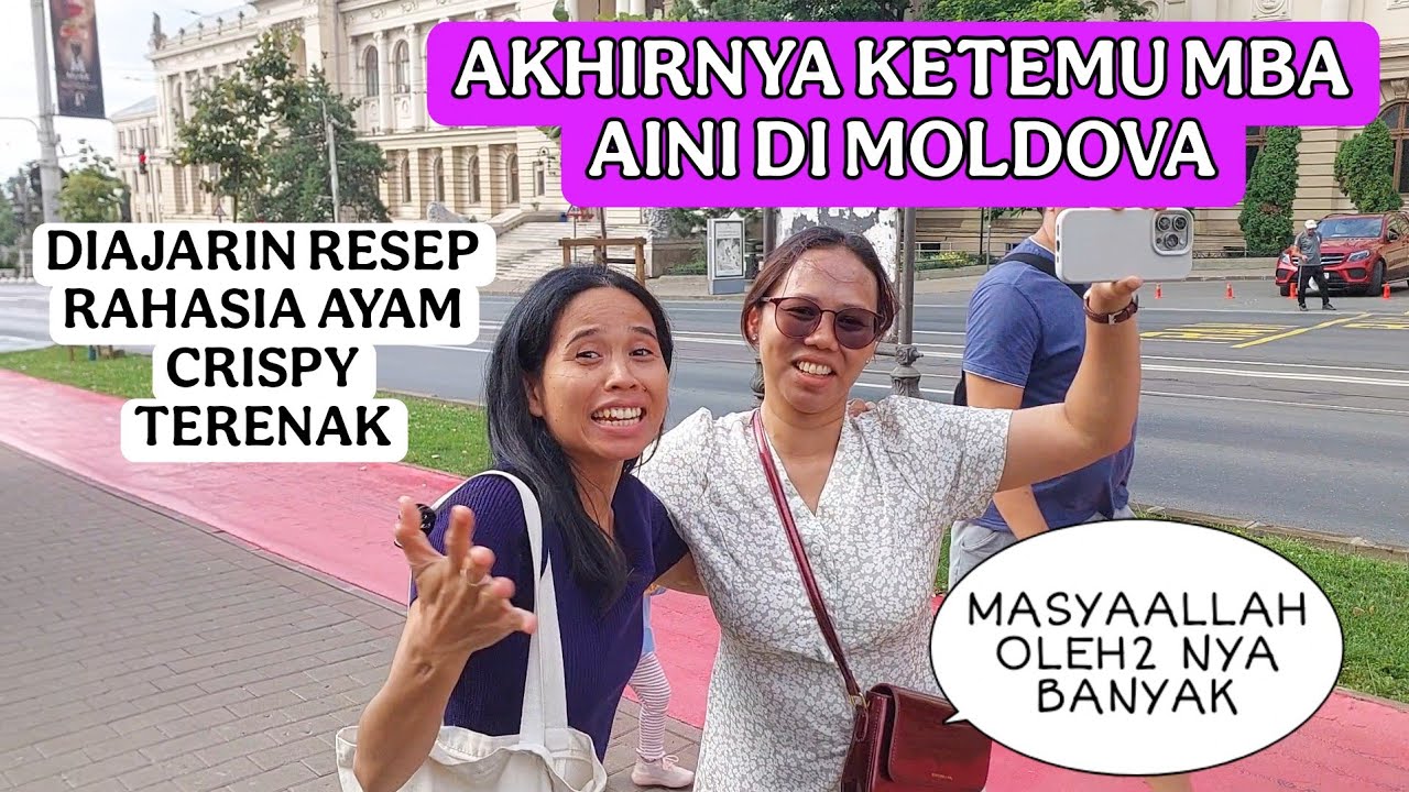 AKHIRNYA KETEMU MBA @AinidiMoldova || DI AJARIN MASAK AYAM GORENG ALA RESTAURANT TERENAK 