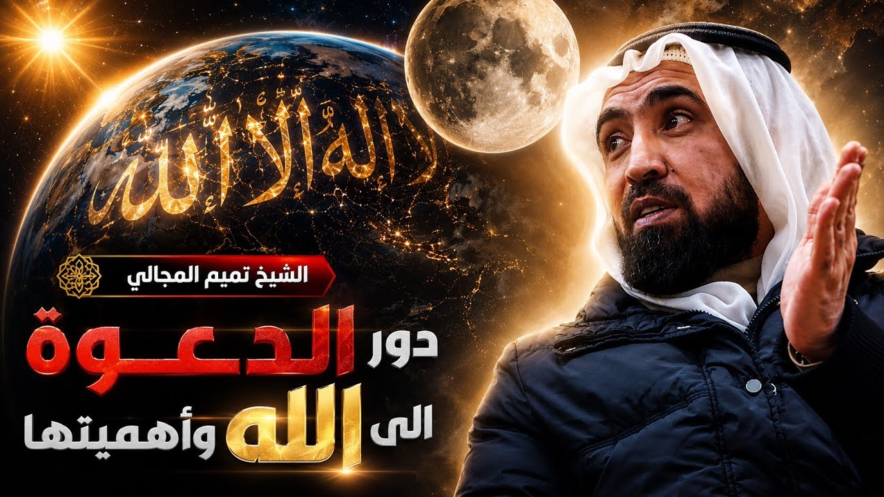 الشيخ تميم المجالي دور الدعوة  الى الله و اهميتها   