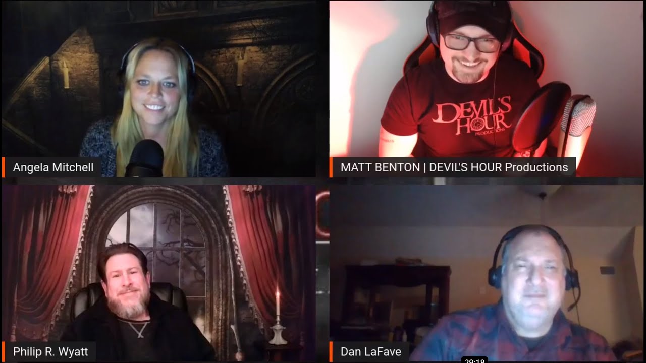 Ghost Talk with Angela Mitchell,  Matt Benton, Dan LaFave, and Philip Wyatt