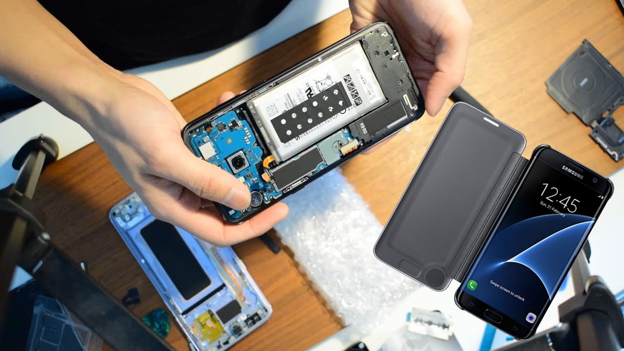 Samsung Galaxy S8 Plus Screen Replacement With Frame