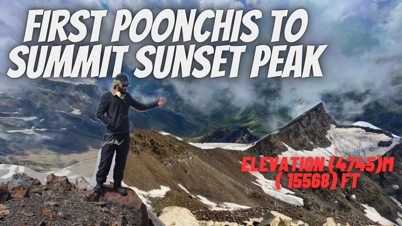 Sunset Peak | Poonch | Pir Panjal Range | Jammu | Kashmir | India
