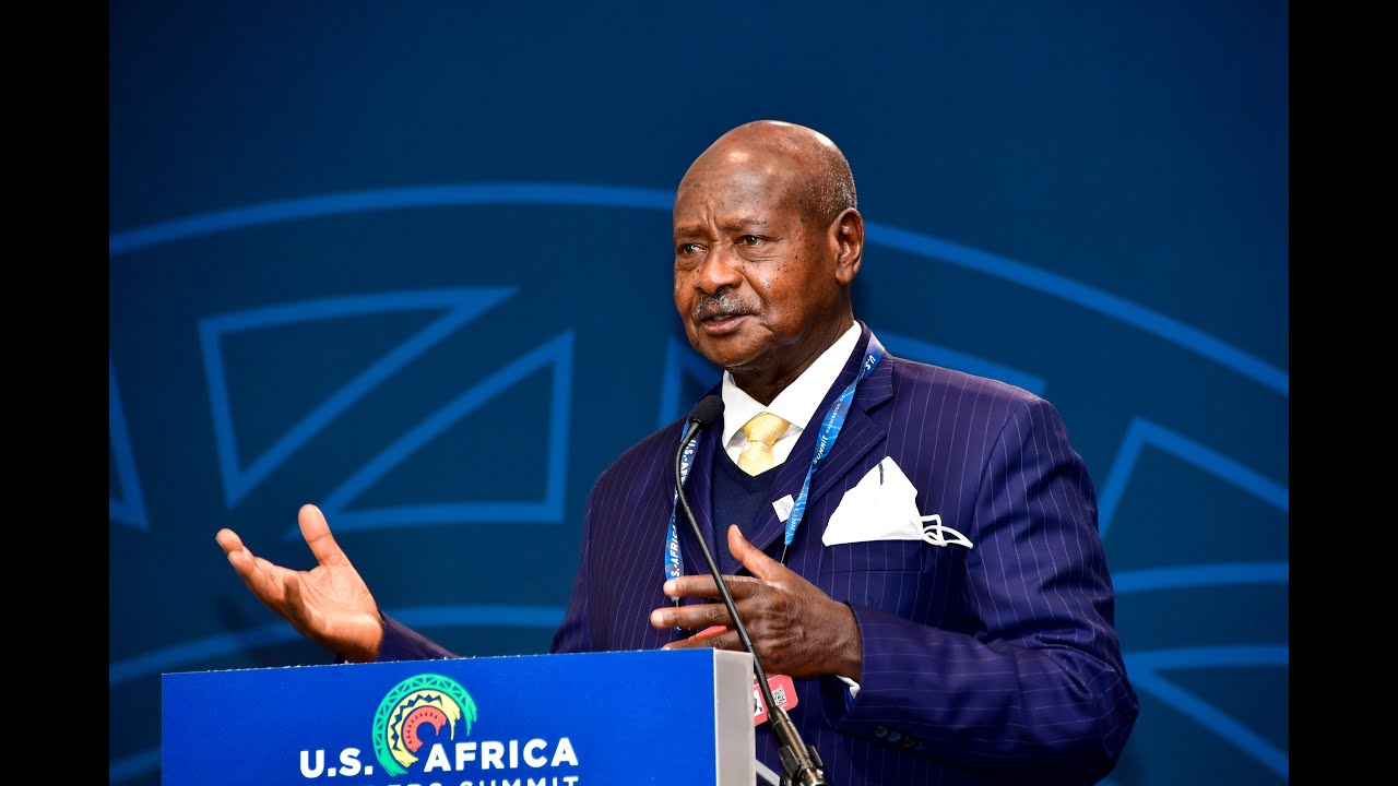 Museveni addresses US-Africa Leaders' summit at the Washington Convention Center in U.S.A