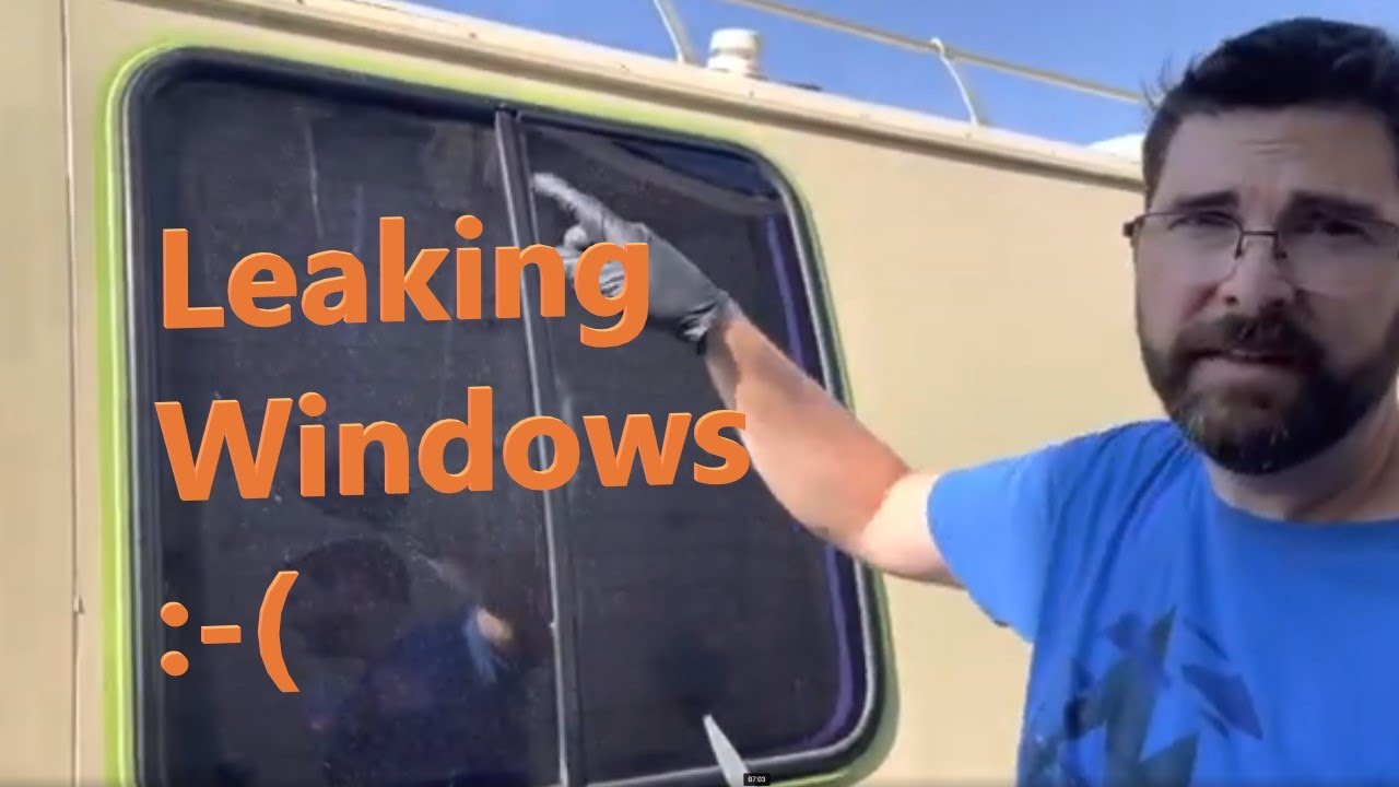 ‘77 GMC Motorhome Window Reseal