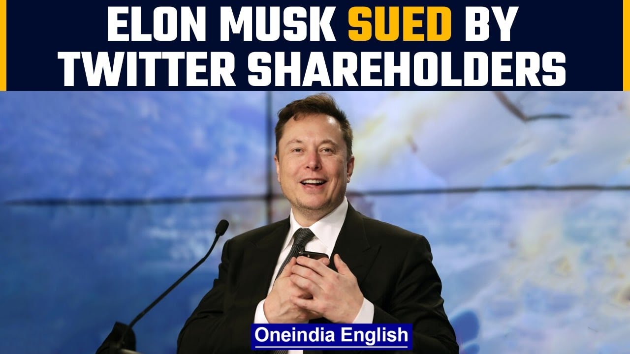 Twitter shareholder sues Elon Musk for alleged Twitter&rsquo;s stock price manipulation | Oneindia News