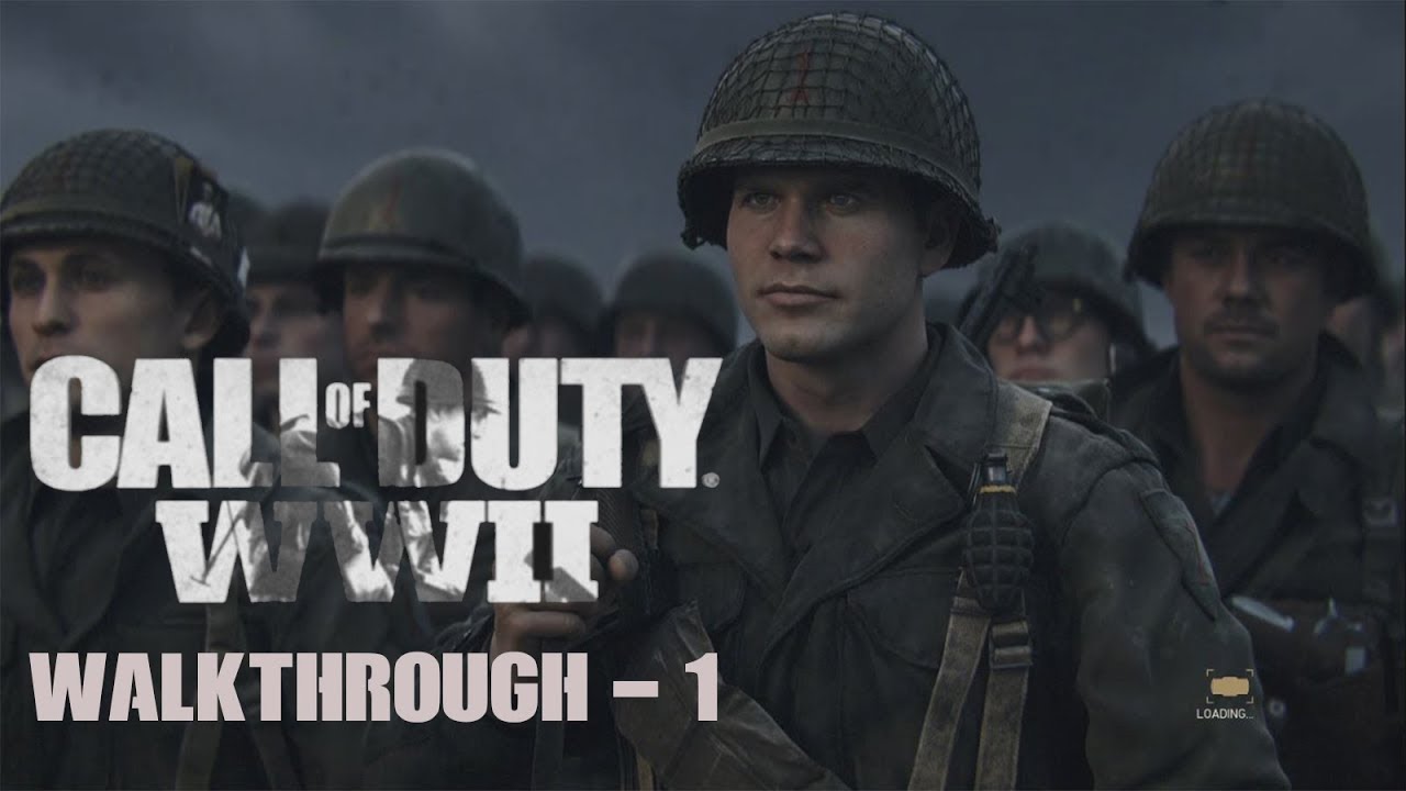 CALL OF DUTY: WW2 Walkthrough Gameplay Part 1 - Normandy - Campaign Mission 1 COD WW2 By IPF Gaming