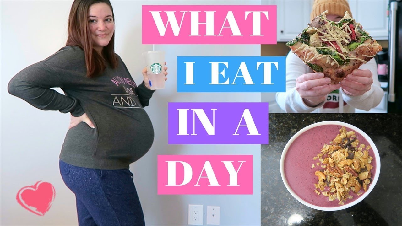 WHAT I REALLY EAT IN A DAY | PREGNANT EDITION