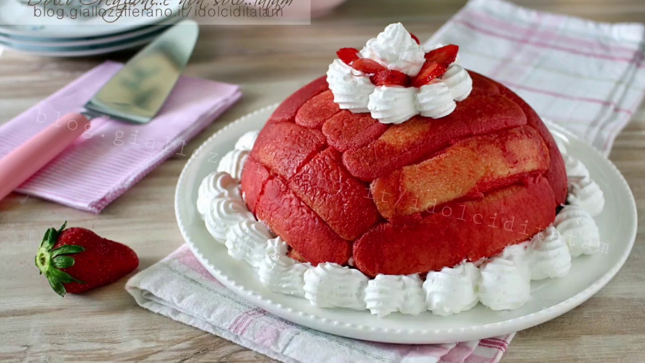 ZUCCOTTO ALLE FRAGOLE E RICOTTA