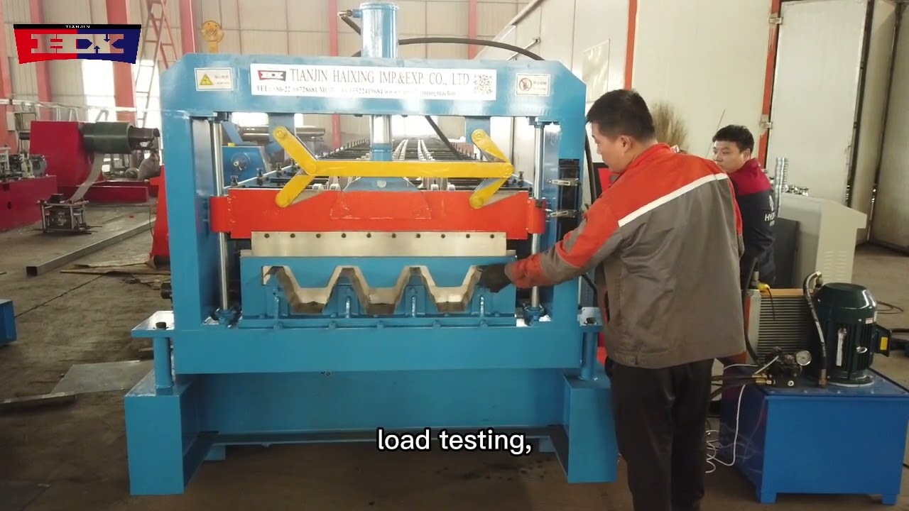 Metal Floor Deck Roll Forming Machine