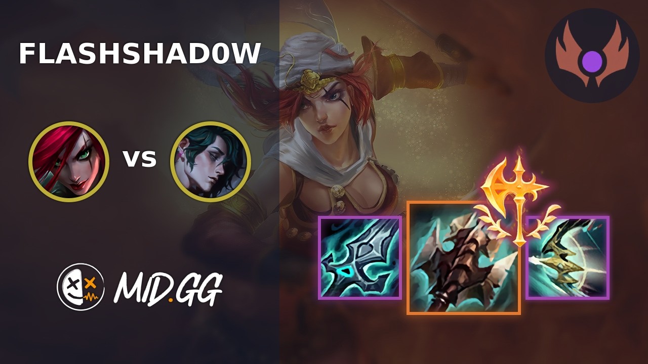 MID.GG: [ FlashShad0w ] Katarina MID vs Hwei | EUW MASTER | LOL Season 2026