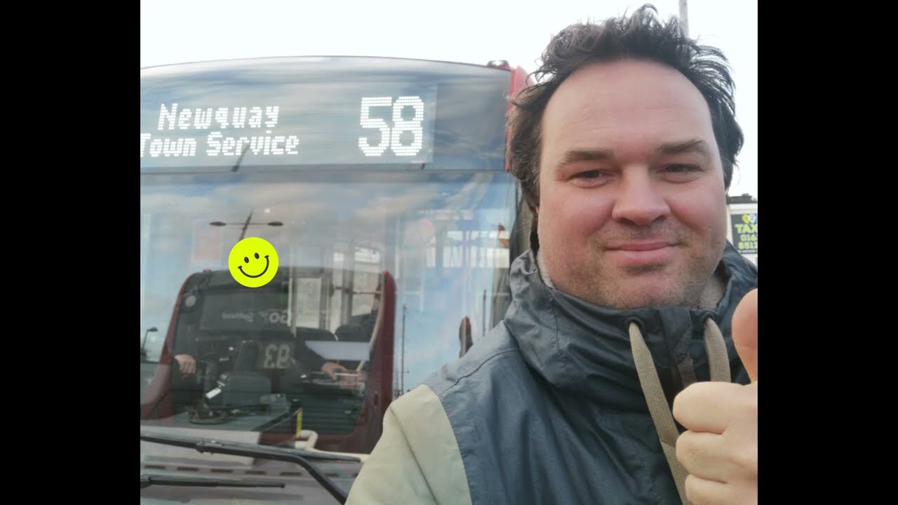 Taking the 58 Bus around Newquay