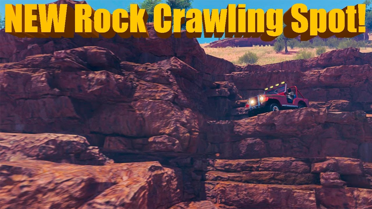 Forza Horizon 3 NEW Rock Crawling Spot!