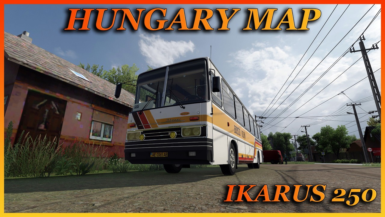 💙💛[ETS2+SnowyMoon, 2K]  HUNGARY MAP| IKARUS 250💛💙