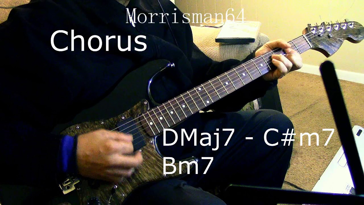 Maxwell - Lifetime - Guitar Chords Lesson