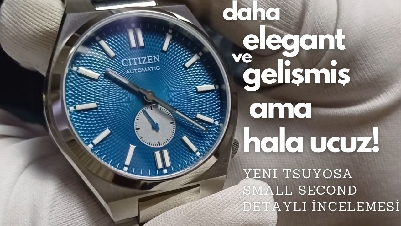 Citizen Tsuyosa Small Second İncelemesi - 2024'ün en ateşlisi olabilir!