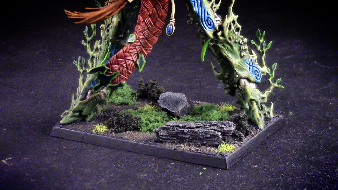 Basing Miniatures: How to make a wood Base for Miniature Gaming