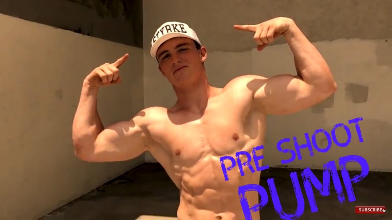 18 Year Old Teen Physique Tristan Raw Gym Pump Styrke Studio