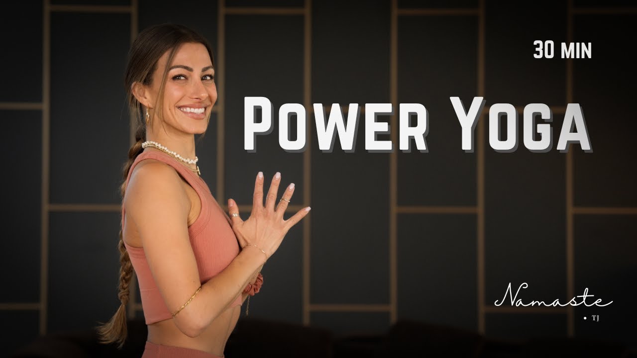 Total Body Balance: 30 min Power Yoga Flow for Mindful Strength 💪