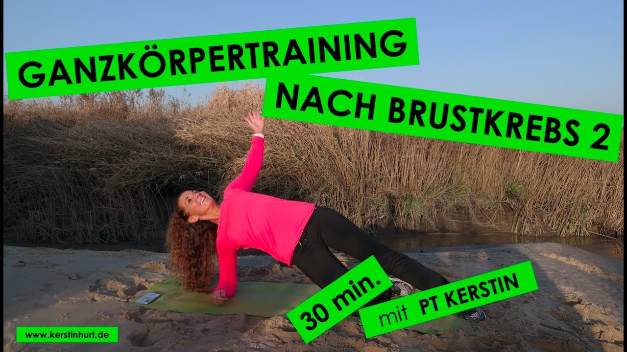 Ganzkörpertraining nach Brustkrebs 2 I Anfänger, Brustkrebs- oder Rehapatienten I kein Equipment