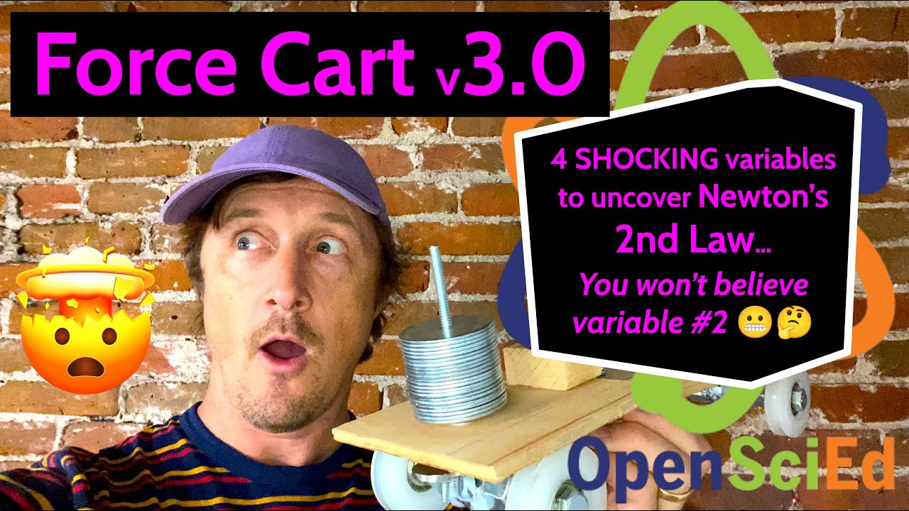 Unlock Newton's 2nd Law with the Force Cart (OpenSciEd HS Physics P3)