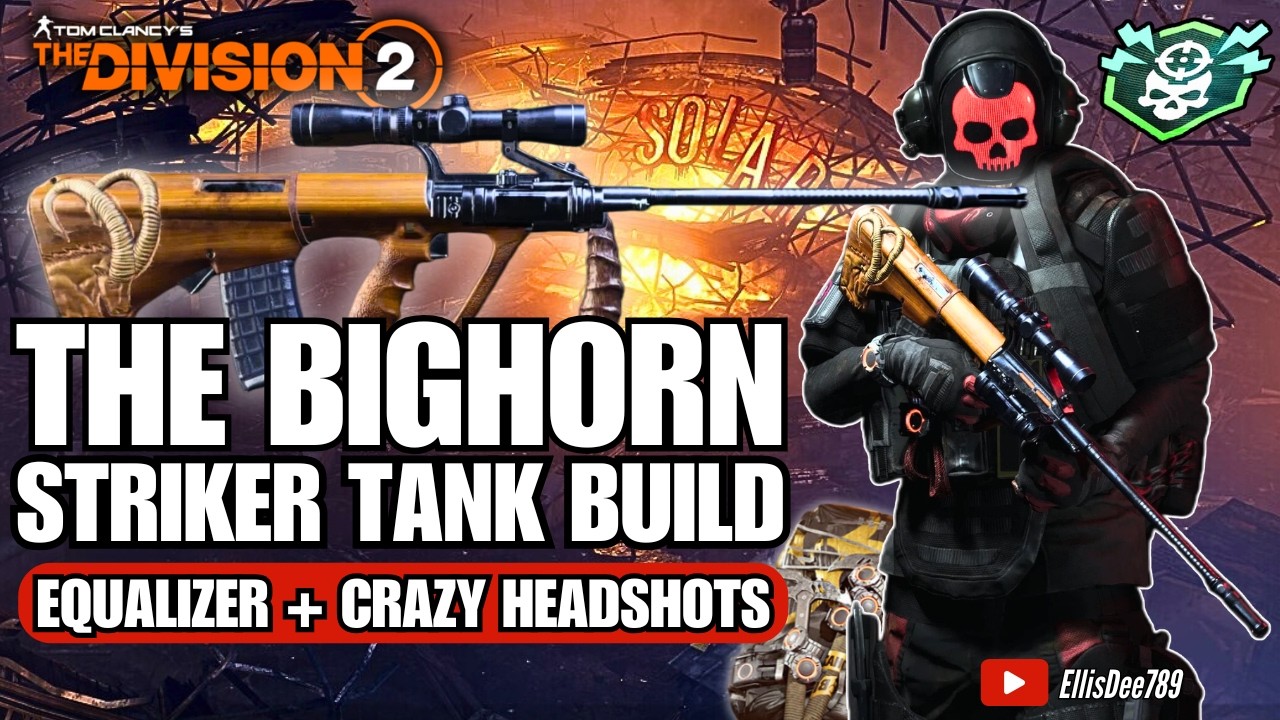 BIGHORN Striker Tank Build – 2M Armor & Insane Headshot Damage with Equalizer! (Breakdown)