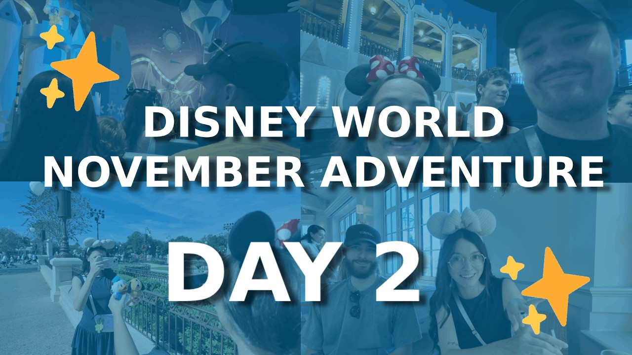 November Disney Adventure | Day 2 | Magic Kingdom & Hollywood Studios