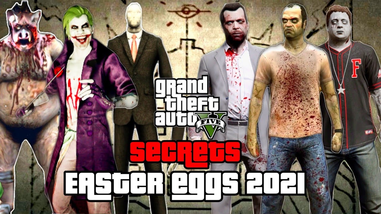 GTA 5 - Secret All New Easter Eggs 2021! (PC, PS4, PS3 & Xbox One)
