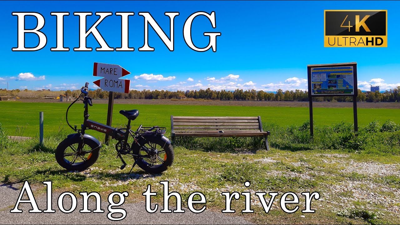 Rome | Tiber River bike ride [4K]