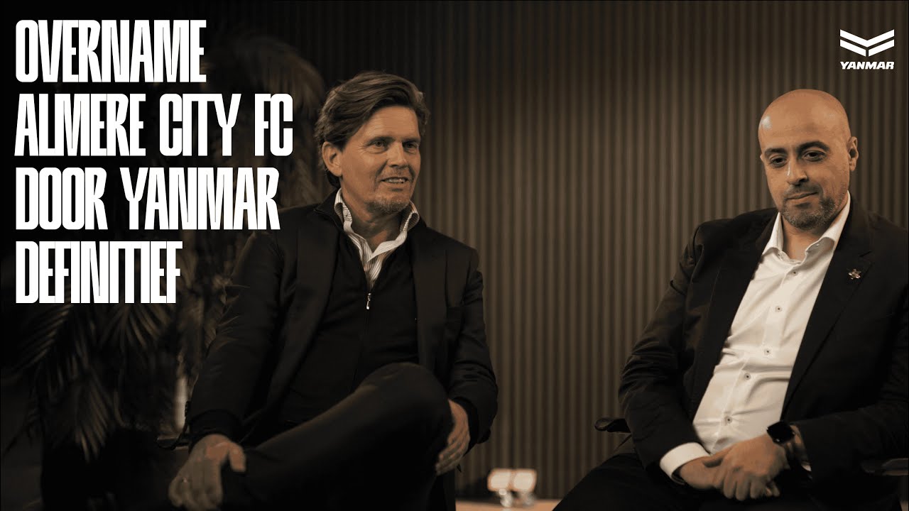 Overname Almere City FC door Yanmar definitief