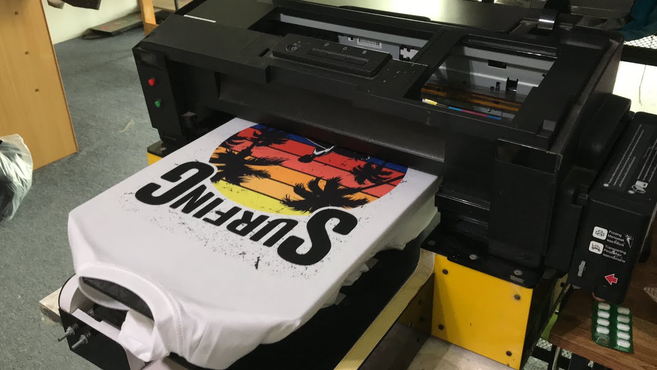 สกรีนเสื้อแบบ DTG ลงทุนหลักหมื่น สร้างอาชีพและแบรนด์ตัวเองได้