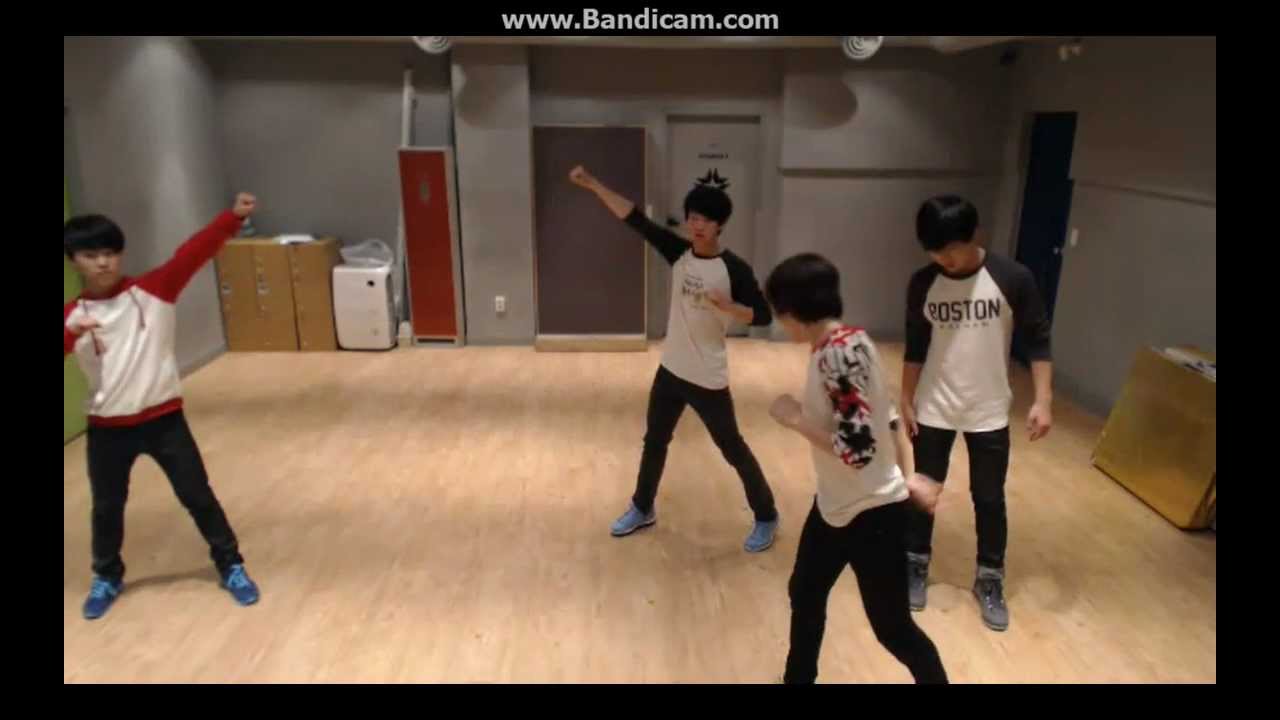 [130403 17TV EP5] Soonyoung,Hansol,Leechan and Mingming Dance practice cut.