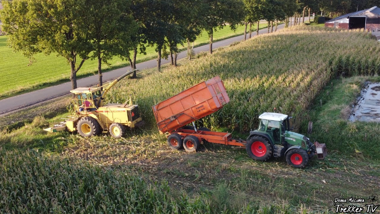 Mais hakselen 2020 | New Holland 2305 | Fendt 818 + 716 + 415 | Schaap Bunschoten | Nijkerk.