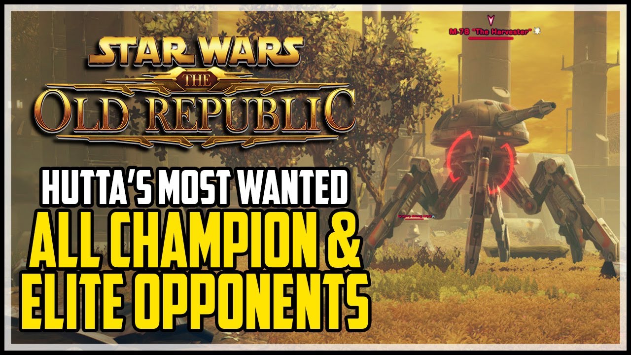 The Old Republic Hutta’s Most Wanted Achievement Guide