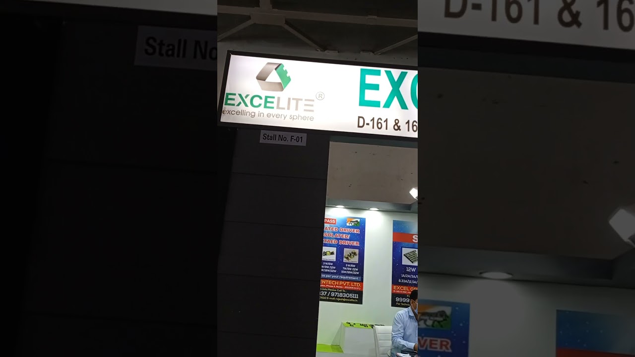 LED Expo 2021 IEML Greater Noida  representing Excel Greentech..