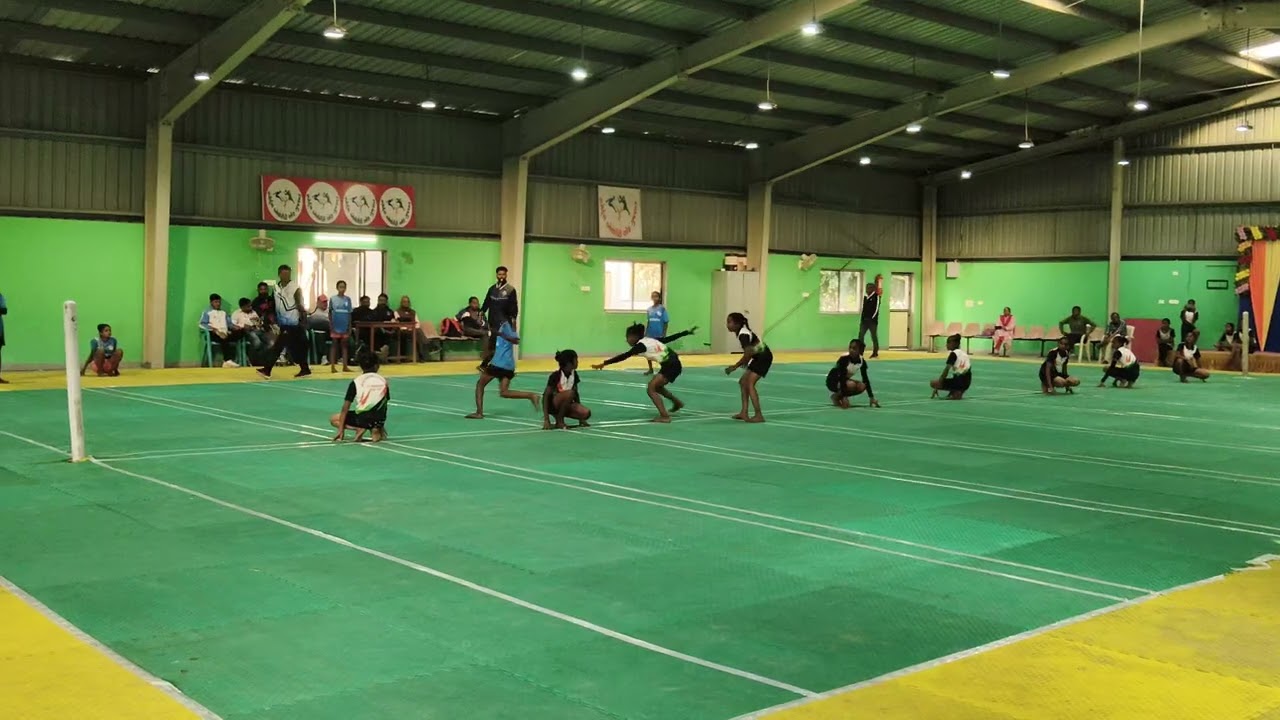 Banaskatha to panchamahal Khokho Match KHELMAHAKU 2025/26