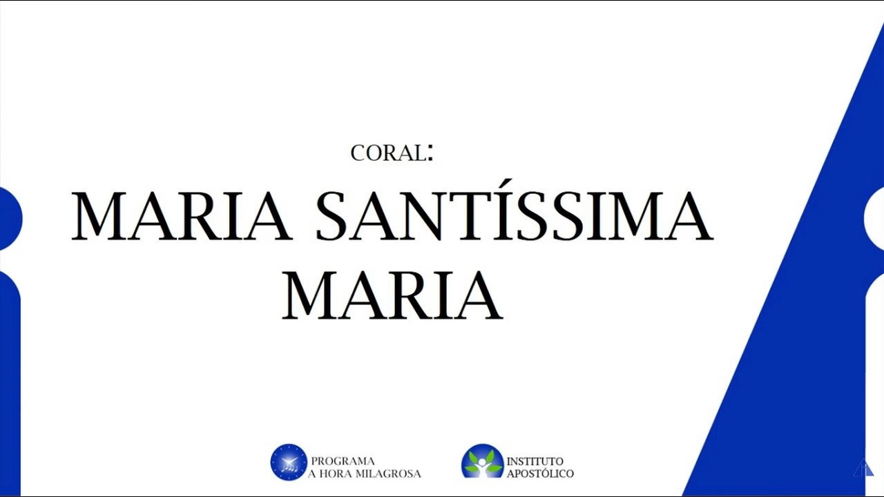 Coral Feminino: Maria Santíssima Maria - 08/03/26 - Igreja Apostólica Dourados/MS