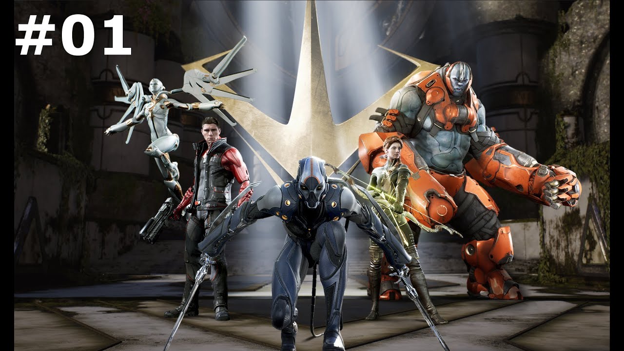 Paragon #01 - Pierwsze wrażenia z nowej gry MOBA! Gameplay PL
