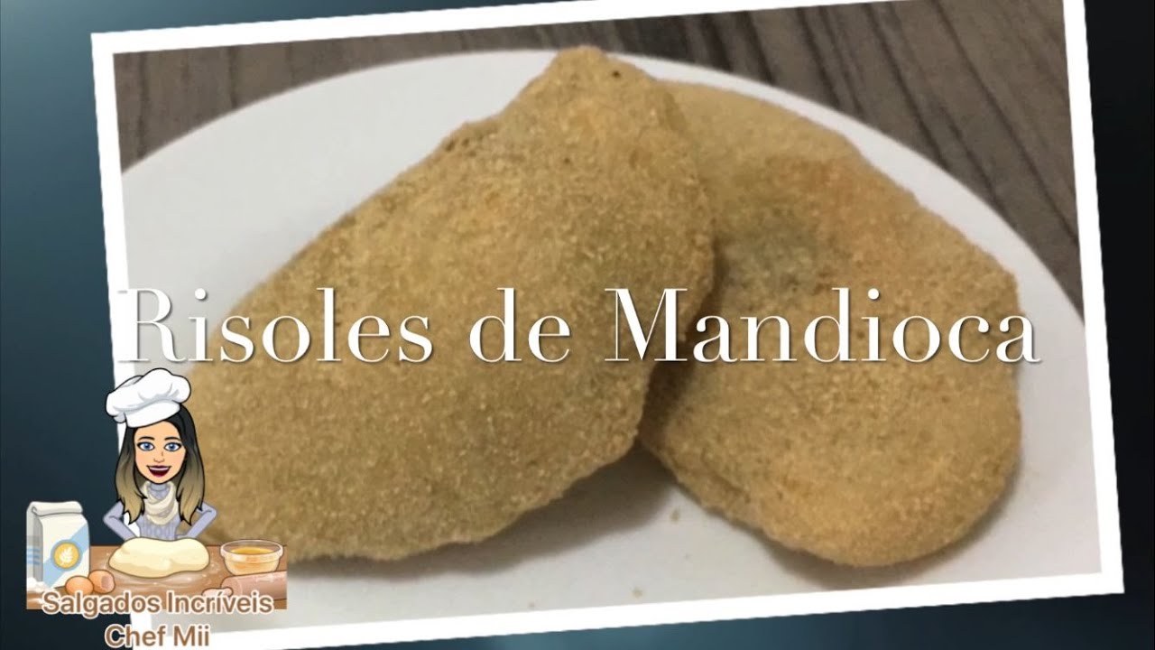 Risoles de Mandioca | Saudável e Sem Glúten - Venda muito essa delícia 😋