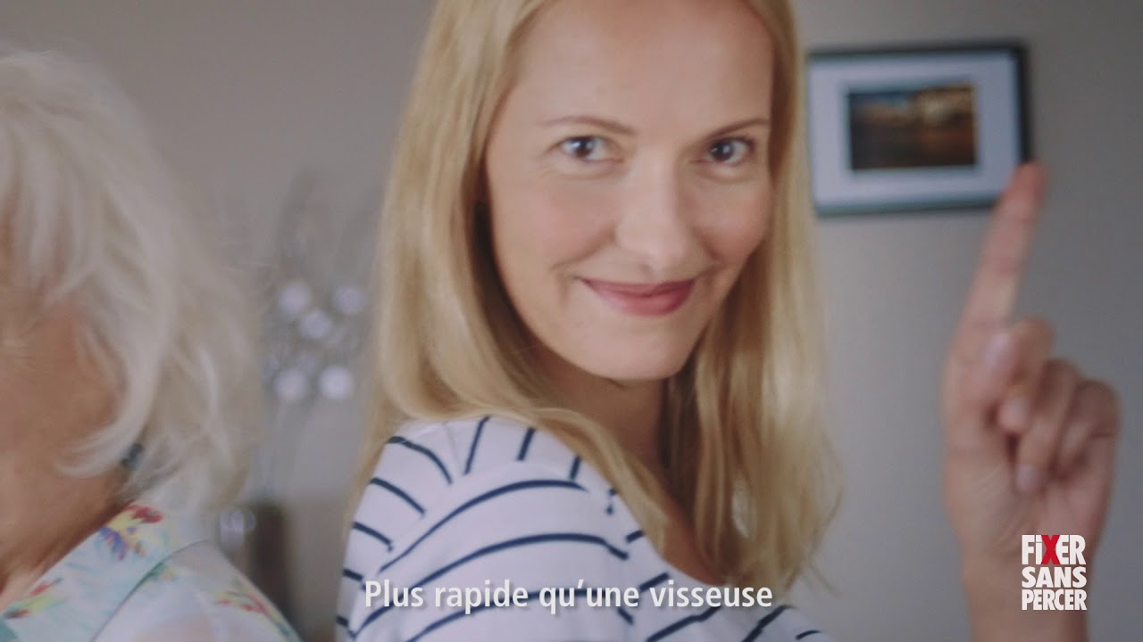 SADER Fixer Sans Percer 100% Matériaux !