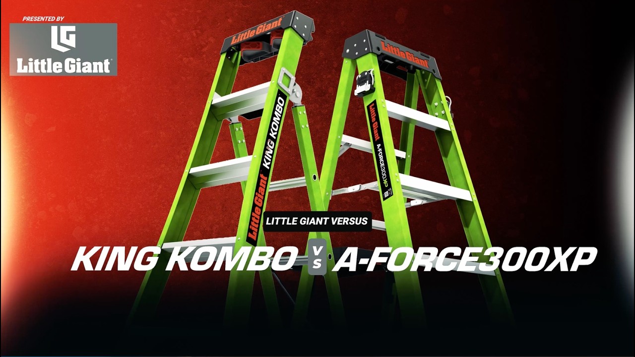 King Kombo 2.0 против AForce 300 XP — Какая из этих маленьких гигантских лестниц подойдет именно ...