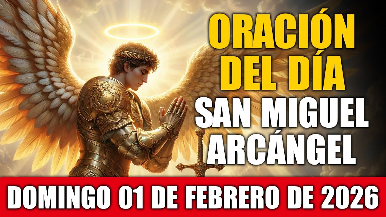 ¡Con San Miguel, la paz de Dios inunda tu corazón y pensamientos! Reza ahora