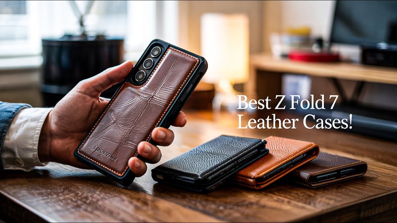 Top 5 Best Galaxy Z Fold 7 Leather Cases! ✅