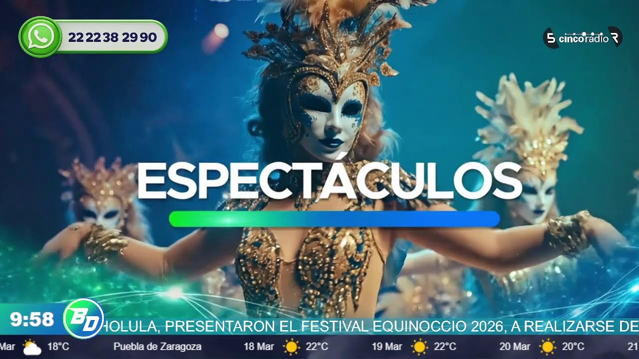 Buenos Días, el Noticiario de la Gente se encuentra totalmente en vivo desde Cinco Radio C